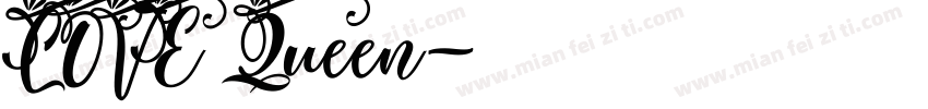 LOVE Queen字体转换